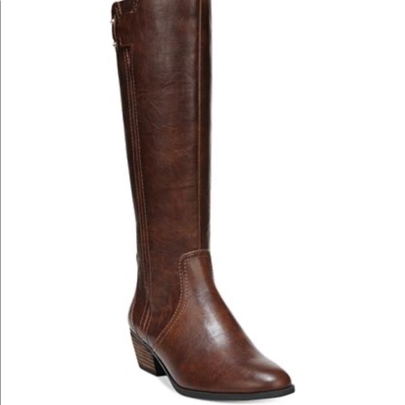 Dr. Scholl's Brilliance Wide-Calf Tall Boots 7.5 W - Picture 10 of 13